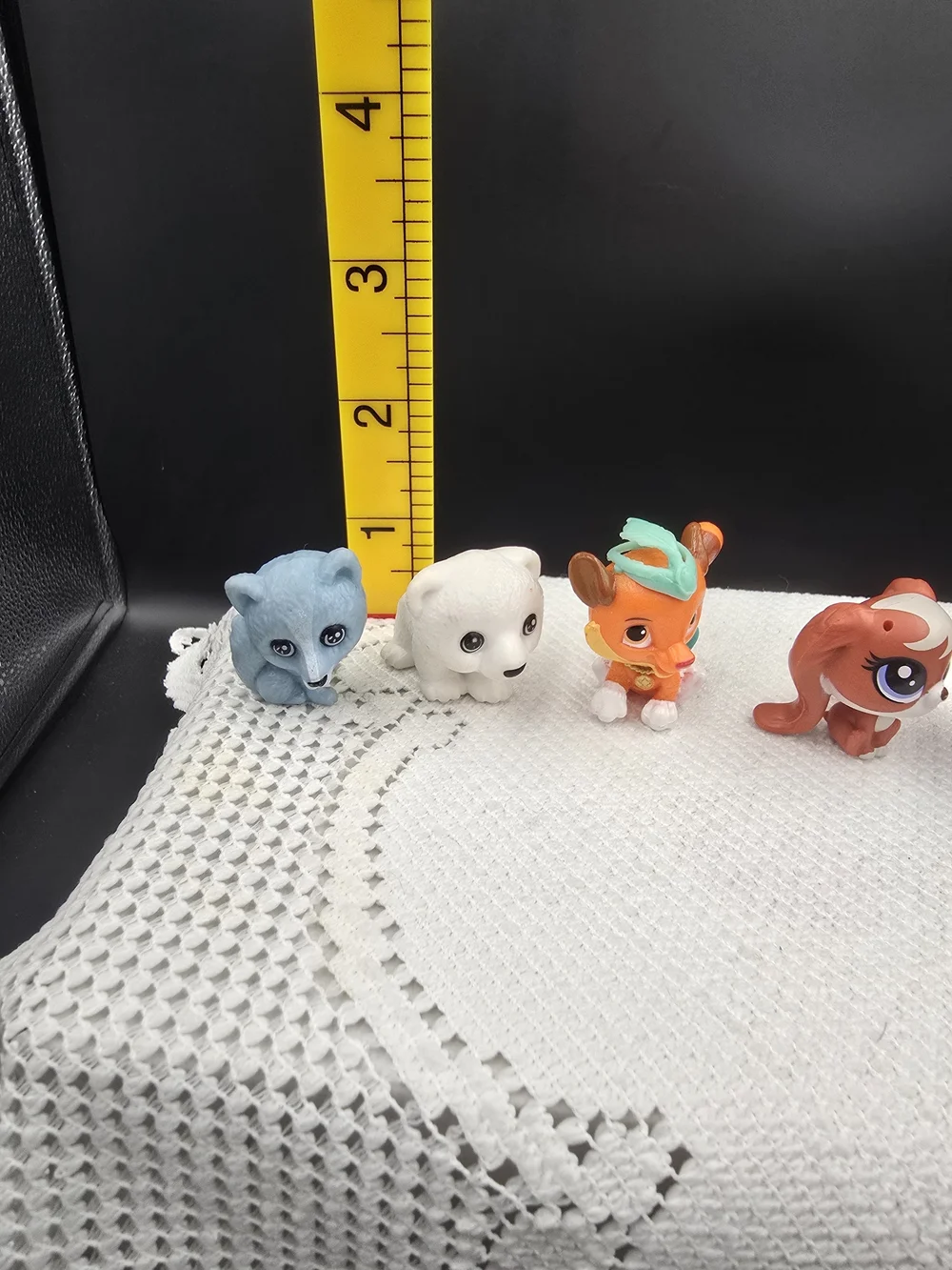 Disney Small Collectible Animal Figures in Orange, Pink, Gray and Teal
